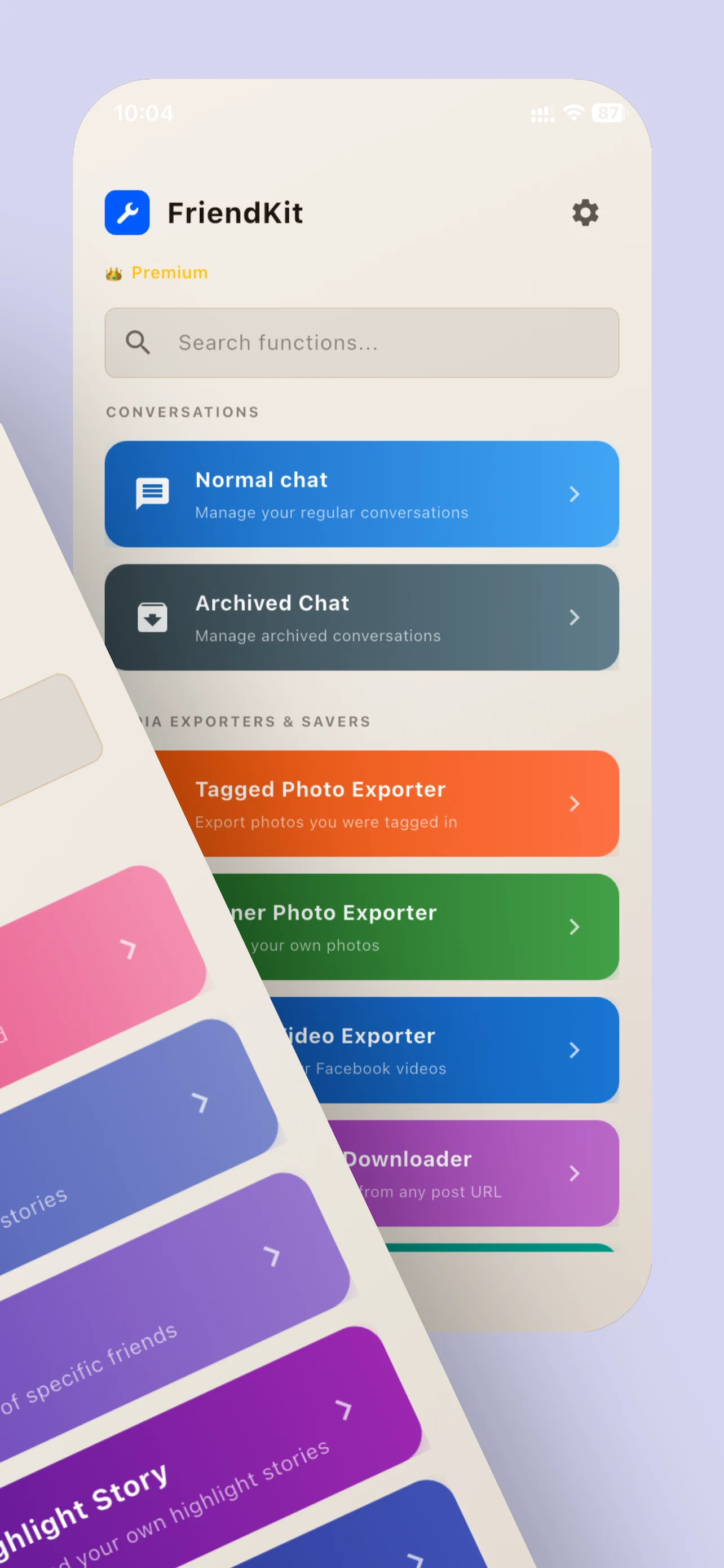 Friend Kit screenshot